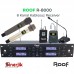 Roof R-8000 / UHF 8 Kanal Kablosuz Wireless Receiver
